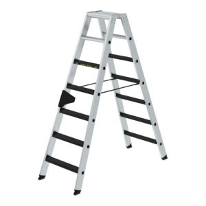 MUNK Günzburger Steigtechnik A-Stehleiter 250kg beids.clip-step R13 7 Stufen