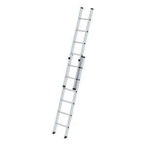 MUNK Günzburger Steigtechnik Aluminium-Schiebeleiter 2-teilig 2 x 6 Sprossen