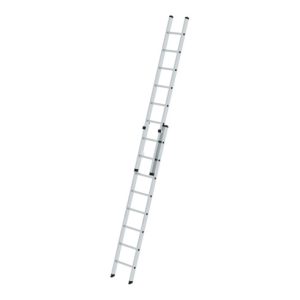 MUNK Günzburger Steigtechnik Aluminium-Schiebeleiter 2-teilig 2 x 8 Sprossen