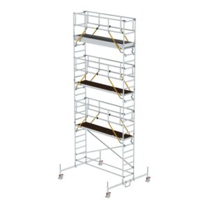 Munk Rollgerüst SG 0,75 x 3,0 m mit Fahrbalken Plattformhöhe 6,62 m