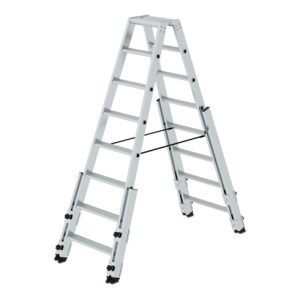 Munk Stufen-Stehleiter treppengängig 2×8 Stufen