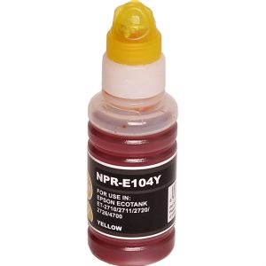 Nachfüll-Tinte Yellow/Gelb 70 ml alternativ zu Epson 104 / C13T00P440