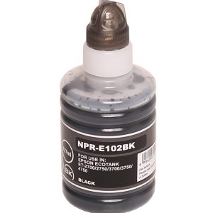 Nachfüll-Tinte schwarz 127 ml alternativ zu Epson 102 / C13T03R140
