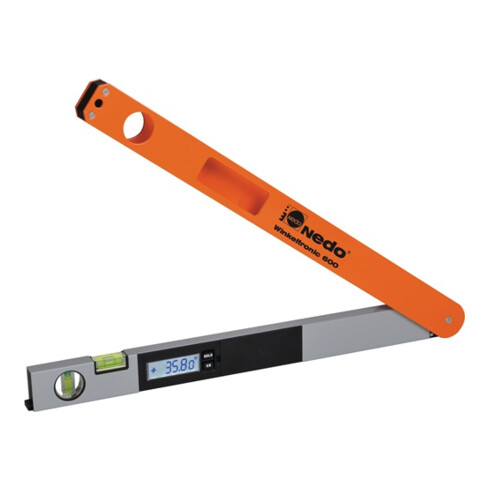 Nedo digitales Winkelmessgerät Winkeltronic, Länge 600 mm