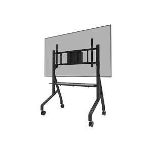 Neomounts FL50-575BL1 – Wagen – robust – für Displayständer – Bodenständer – verriegelbar