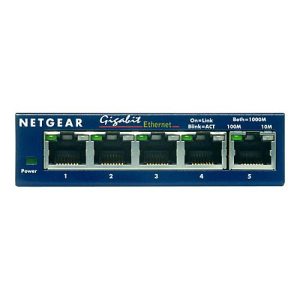 NETGEAR GS105 – Switch – 5 Anschlüsse NETGEAR GS105 – Switch – 5 Anschlüsse
