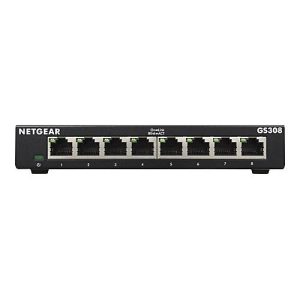 NETGEAR GS308v3 – Switch – 8 Anschlüsse – unmanaged NETGEAR GS308v3 – Switch – 8 Anschlüsse – unmanaged