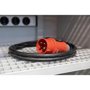 Netzanschlusskabel f. Sicherheitsschrank PRO Charge & CORE Charge, 400 V, 3-phasig, Absich. 3×16 A, 11,04 kW Netzanschlusskabel f. Sicherheitsschrank PRO Charge & CORE Charge, 400 V, 3-phasig, Absich. 3×16 A, 11,04 kW