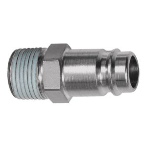 Nippel NW 10 R 1/4 außenStahl gehärtet und vernickelt