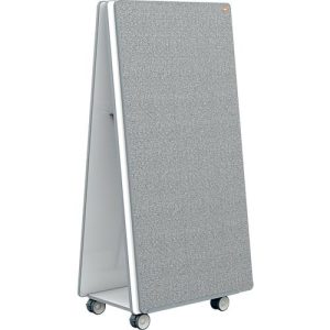Nobo Move & Meet Mobile Whiteboard- & Notiztafel-System, 2 Whiteboards, 2 Notiztafeln, 900 x 1800 mm, magnethaftend, fahrbar Nobo Move & Meet Mobile Whiteboard- & Notiztafel-System, 2 Whiteboards, 2 Notiztafeln, 900 x 1800 mm, magnethaftend, fahrbar