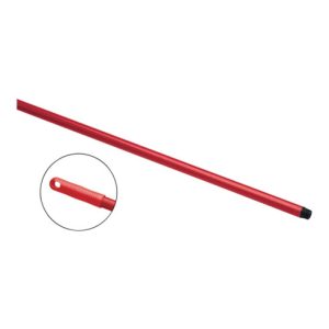 Nölle HACCP-Besenstiel L.1500mm Glasfaser rot