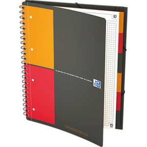 Notizbuch Oxford International A4+, doppelspiralgebunden, kariert, 80 Blatt, SCRIBZEE®-komp., 5 Stk, Optik Paper®, weiß Notizbuch Oxford International A4+, doppelspiralgebunden, kariert, 80 Blatt, SCRIBZEE®-komp., 5 Stk, Optik Paper®, weiß
