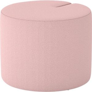NowyStyl Sitzpouf Tri.Ply S, modular, Blazer-Stoff, ø 55 cm, rosa NowyStyl Sitzpouf Tri.Ply S, modular, Blazer-Stoff, ø 55 cm, rosa