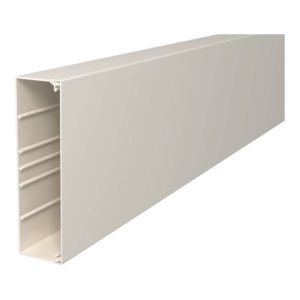 OBO Bettermann Vertr Wand+Deckenkanal m.Obert. 60x210mm,PVC WDK60210CW