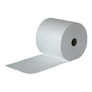 Ölbindevlies weiß B.380mm L.43m bindet max.79l/VE querperforiert Ölbindevlies weiß B.380mm L.43m bindet max.79l/VE querperforiert