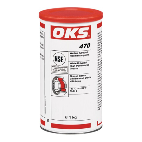 OKS Allroundhochleistungsfett 470 weiß NSF H2 1000g Dose