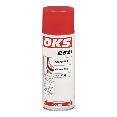 OKS Glanz-Zinkspray 400ml 2521 bis 240 Grad