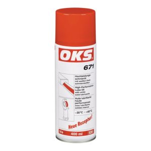 OKS Hochleistungs-Schmieröl 671 hellfarben Spraydose 400ml OKS Hochleistungs-Schmieröl 671 hellfarben Spraydose 400ml