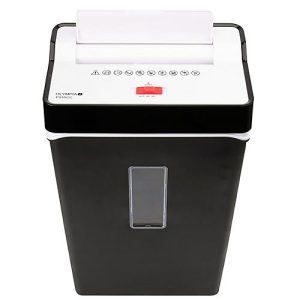 Olympia Aktenvernichter PS 55 CC, Partikelschnitt 4 x 40 mm, Sicherheitsstufe P-4, schwarz