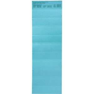 Organisationsstreifen, blau
