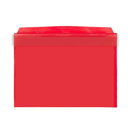 Orgatex-Magnettaschen, m. Klappe, A5 quer, rot, 50 St.