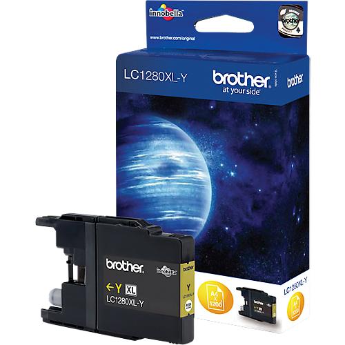 Original Brother Tintenpatrone LC-1280XLY, Einzelpack, gelb