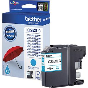 Original Brother Tintenpatrone LC-225XLC, Einzelpack, cyan