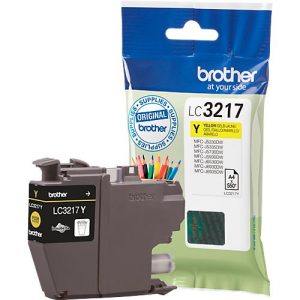 Original Brother Tintenpatrone LC-3217Y, Einzelpack, gelb Original Brother Tintenpatrone LC-3217Y, Einzelpack, gelb