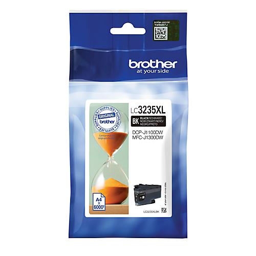 Original Brother Tintenpatrone LC-3235XLBK, Einzelpack, schwarz