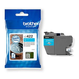 Original Brother Tintenpatrone LC-422, Einzelpack, cyan Original Brother Tintenpatrone LC-422, Einzelpack, cyan