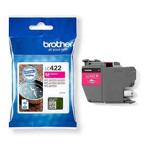 Original Brother Tintenpatrone LC-422M, Einzelpack, magenta Original Brother Tintenpatrone LC-422M, Einzelpack, magenta