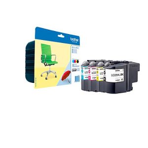 Original Brother Tintenpatronen LC-229XL CMYK, Mixpack, schwarz, cyan, gelb, magenta
