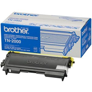 Original Brother Toner TN-2000, Doppelpack, schwarz