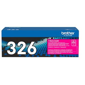 Original Brother Toner TN-326M, Einzelpack, magenta Original Brother Toner TN-326M, Einzelpack, magenta