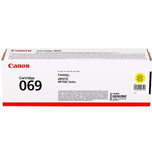 Original Canon Toner 069 Y, Einzelpack, gelb Original Canon Toner 069 Y, Einzelpack, gelb