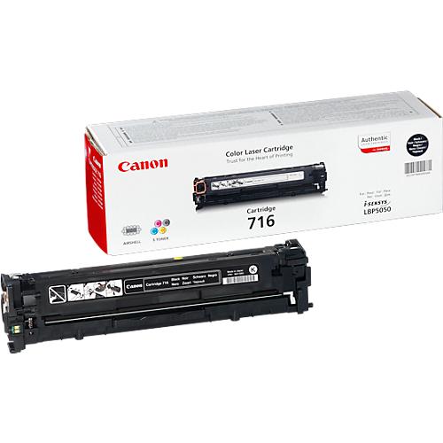 Original Canon Toner 716BK, Einzelpack, schwarz