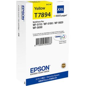 Original Epson Tintenpatrone T7894, Einzelpack, gelb