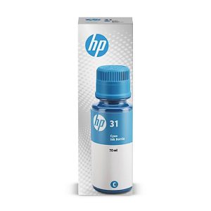 Original HP Tintenflasche 31, Einzelpack, cyan