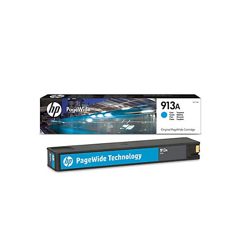 Original HP Tintenpatrone 913A, Einzelpack, cyan