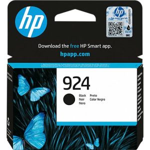 Original HP Tintenpatrone 924 (4K0U6NE), bis zu 500 Seiten, Einzelpack, schwarz