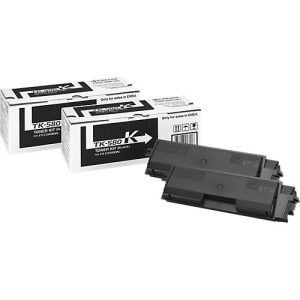 Original Kyocera Toner TK-580K, Doppelpack, schwarz