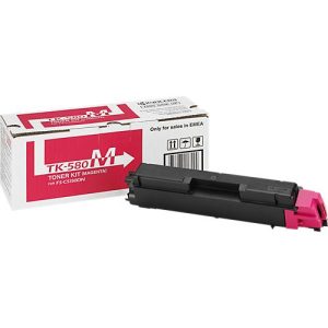 Original Kyocera Toner TK-580M, Einzelpack, magenta
