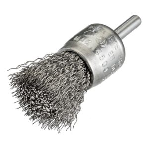 Osborn Pinselbürste D30, Schaft 6 mm, gewellter Stahldraht 0,30 mm T35 Do-It-Yourself / max. RPM 4.500