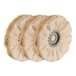 Osborn Sisal-Tuchring-Set, 3-teilig, mit Imprägnierung zum Vorpolieren, Ring-⌀ 200 mm