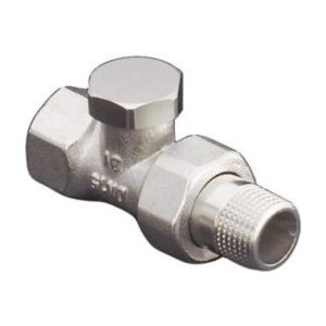 Oventrop HK-Verschraubung Combi 2 PN 10, Messing vernickelt, Durchgang DN 15, 1/2″