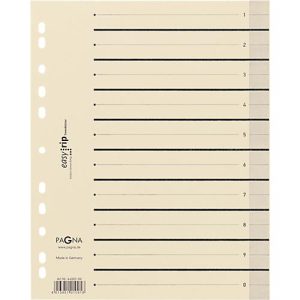 PAGNA Easy Rip Trennblätter, DIN A4-Format, Linienaufdruck, 100 Stück, schwarz PAGNA Easy Rip Trennblätter, DIN A4-Format, Linienaufdruck, 100 Stück, schwarz