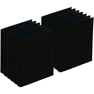PAGNA Ringbuch, 4er-Mechanik, DIN A4, Rückenbreite 35 mm, 12 Stück, schwarz