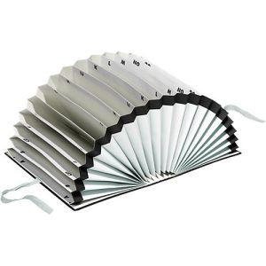 PAGNA Vorordner, 20 Fächer, DIN A4-Format, Band, mit alphabetischem Register