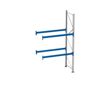 Palettenregal PR 600, Anbaufeld, H 3600 mm, max. 800 kg, 2 Traversen Palettenregal PR 600, Anbaufeld, H 3600 mm, max. 800 kg, 2 Traversen