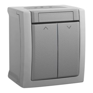 Panasonic Jalousieschalter FR-Aufputz IP54 90591018-DE Panasonic Jalousieschalter FR-Aufputz IP54 90591018-DE